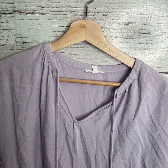 Splendid purple tee shirt top blouse  size medium - Picture 4 of 7